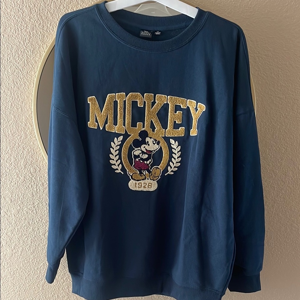 Disney Mickey Mouse Navy Blue Sweater